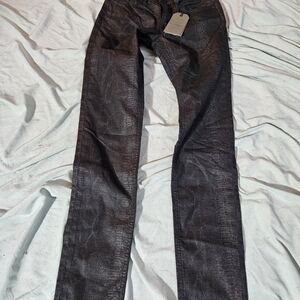 All Saints Black Straight Jeans